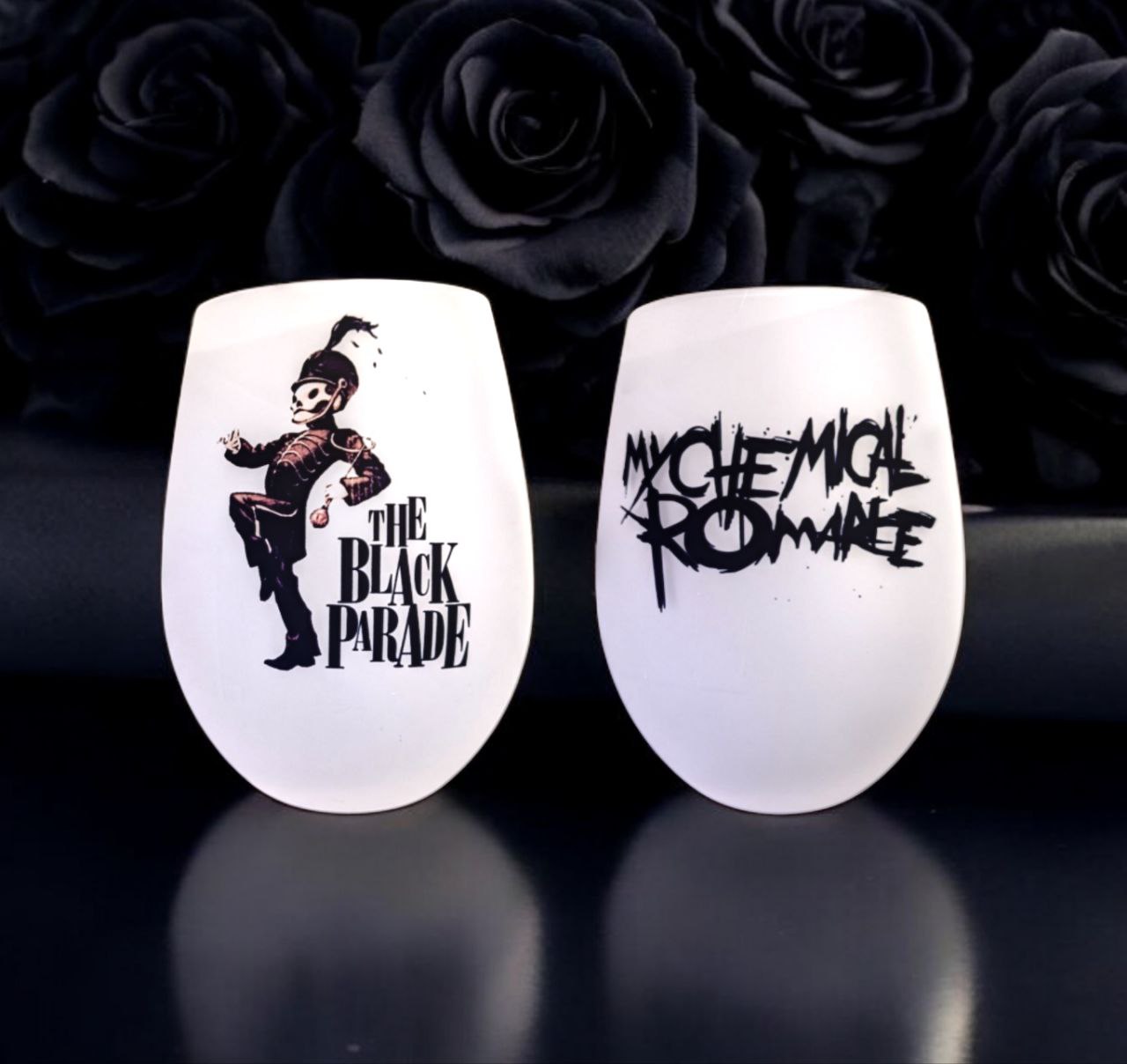 My Chemical Romance Wine Glass
