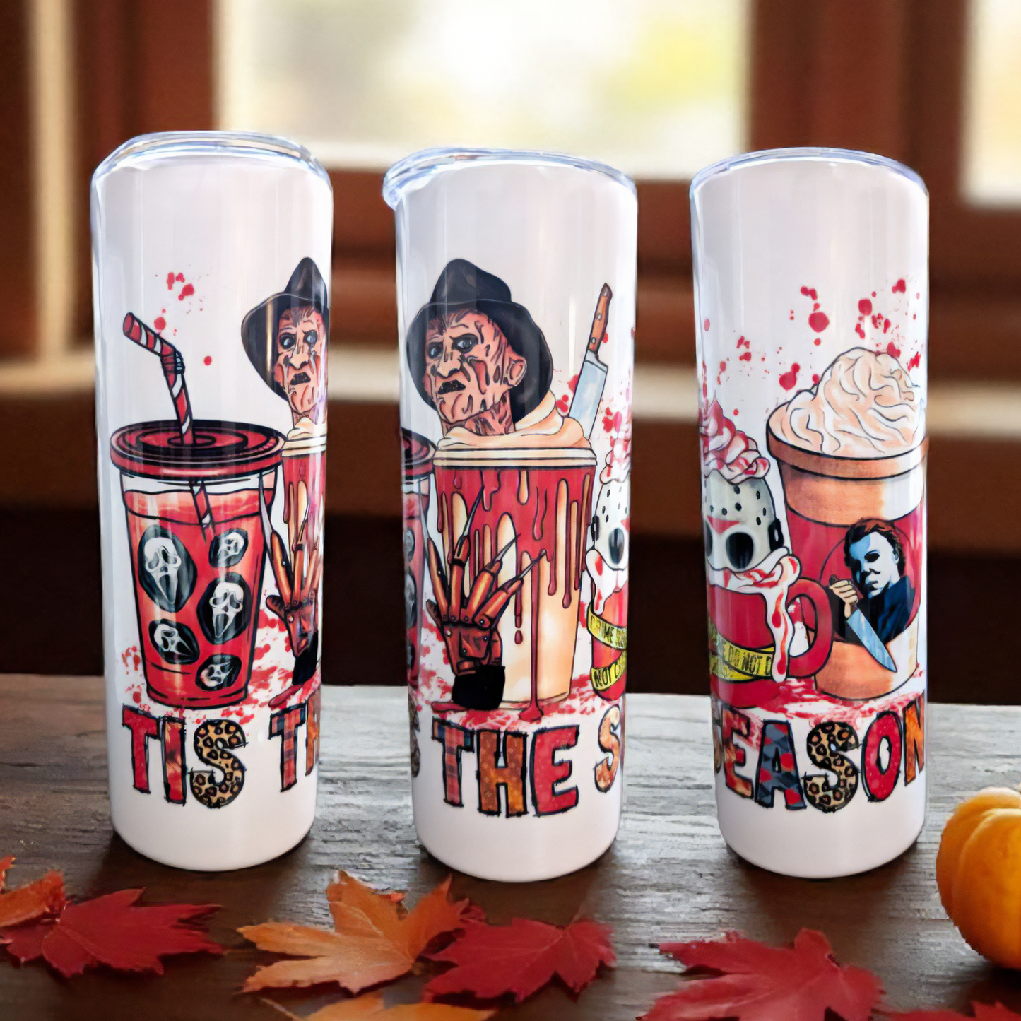 Freddy, Jason, and Michael Tumbler (20oz)