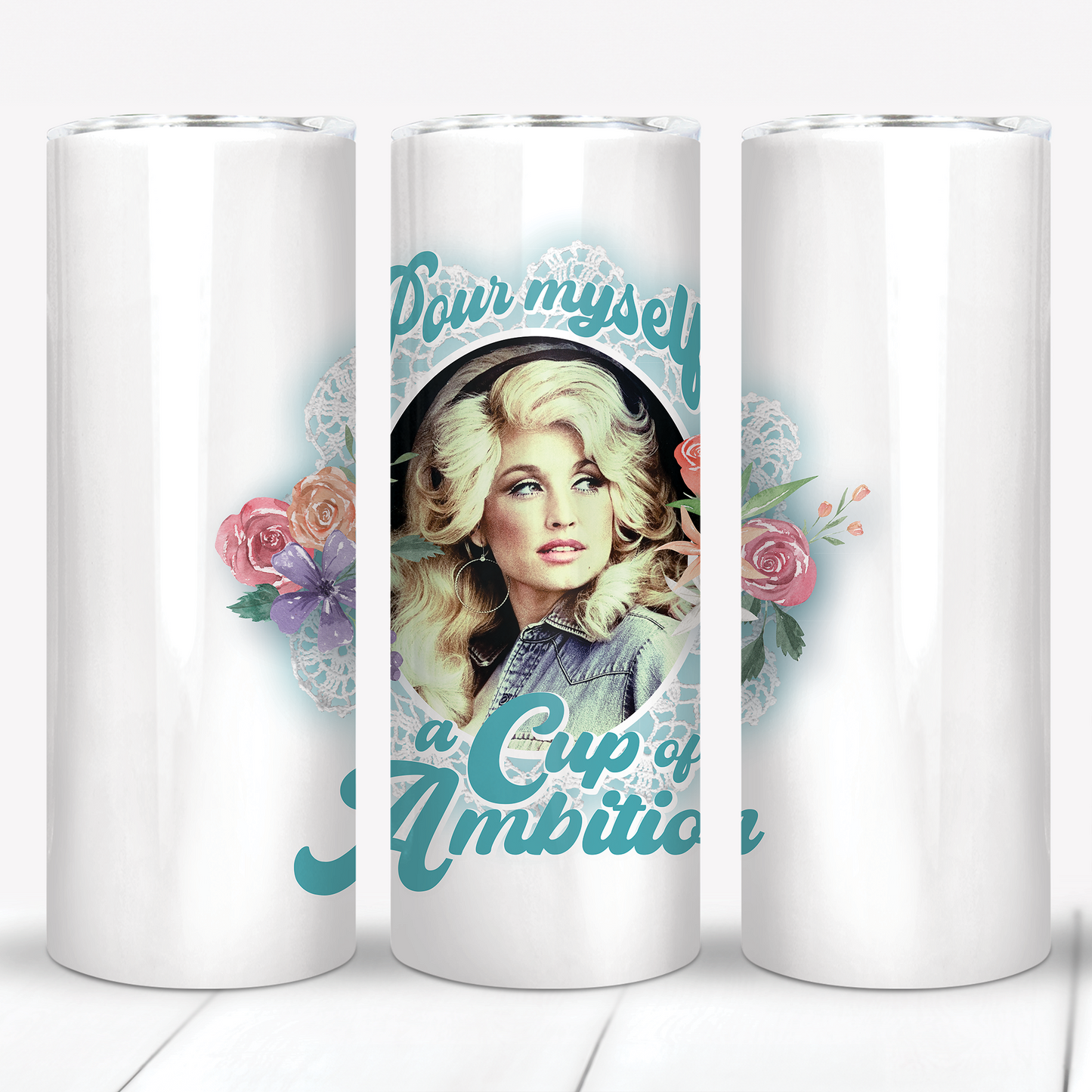 Dolly Parton Tumbler, Style 3