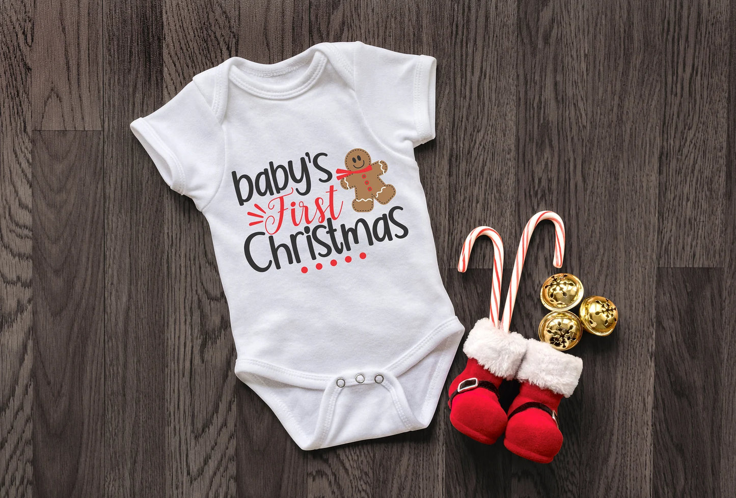 Baby's First Holiday Onesie