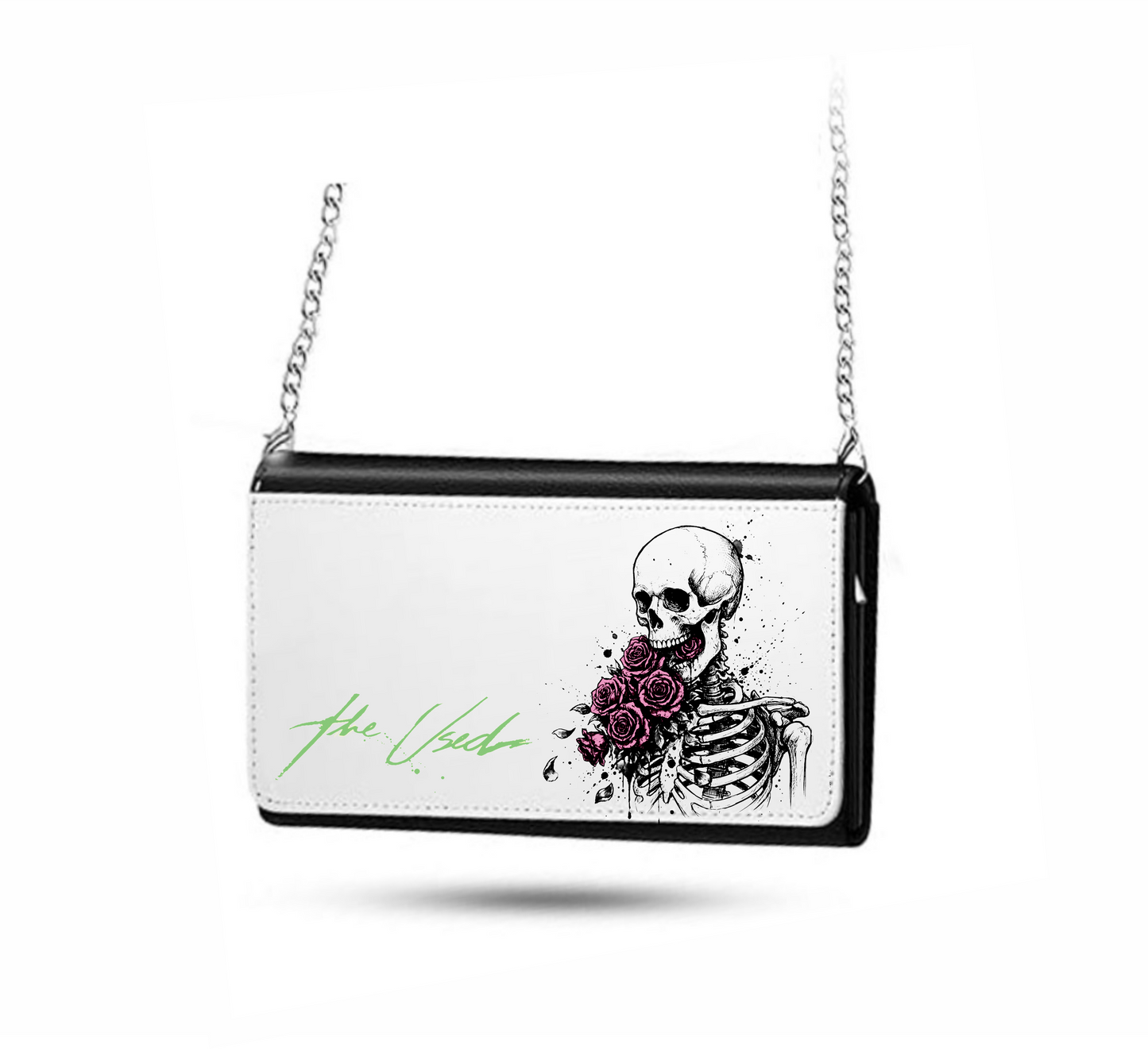 The Used Clutch Wallet - Toxic Skeleton Design
