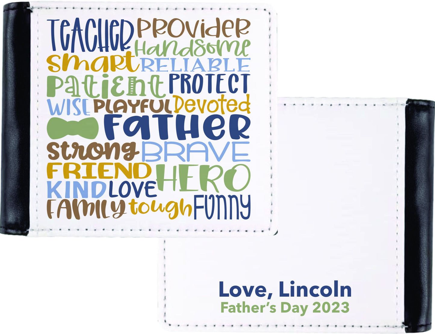 Personalized Father's Day Wallet