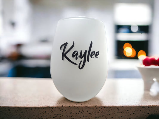 Personalized Wine Glass